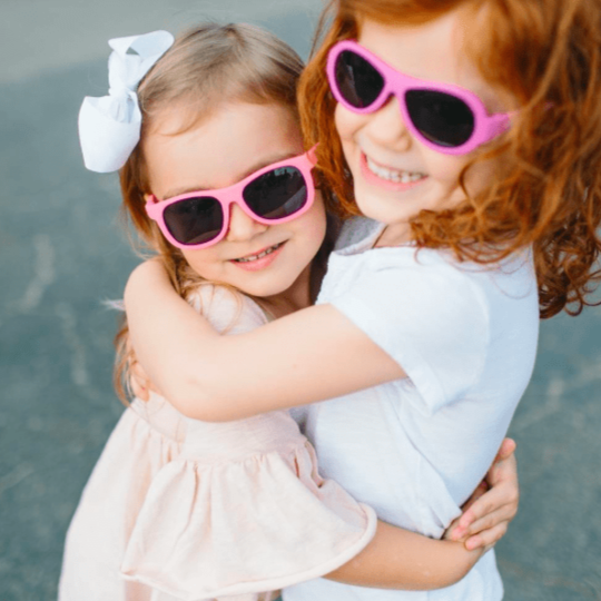 Bbluv - Gafas de sol solares para bebés y niños pequeños, rosa