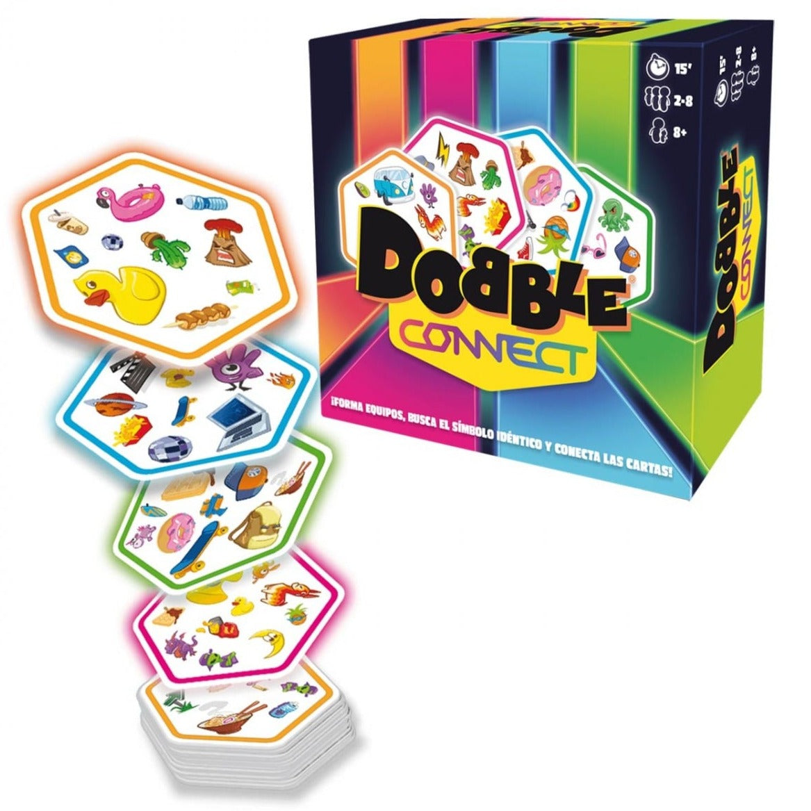 Asmodee Juegos Dobble Kids Juego de Mesa, Juegos de Mesa,+4 años
