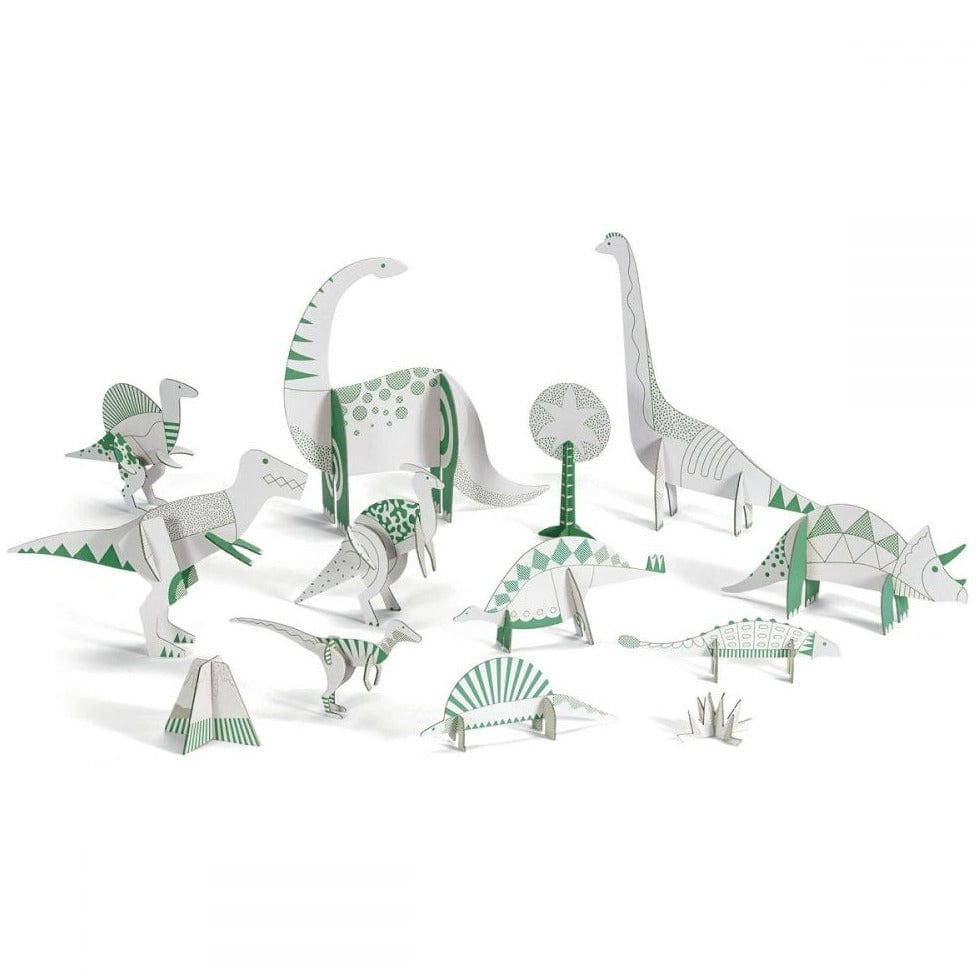 Set de Origami Dinosaurios - DJECO - Pichintun