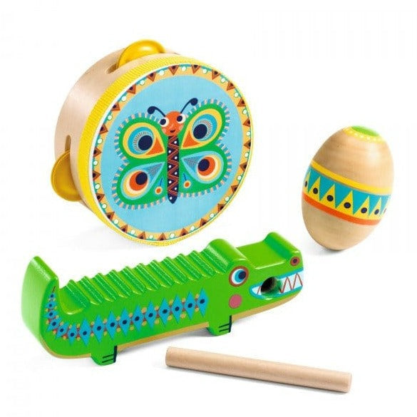 DJECO Set de 3 Instruments : : Instruments de musique et Sono